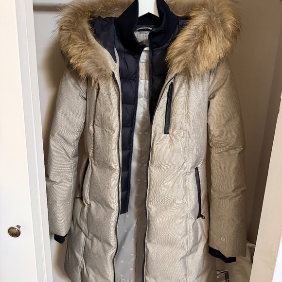 Soia & Kyo down parka jacket - Picture 5 of 8